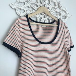 Madewell Tops - MADEWELL Striped Women's Soft Stretchy Tshirt XL. Madewell Tops - MADEWELL Striped Women's Soft Stretchy Tshirt XL.